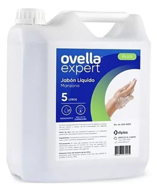Jabón Líquido Plus aroma Manzana 5 LT - Ovella Expert
