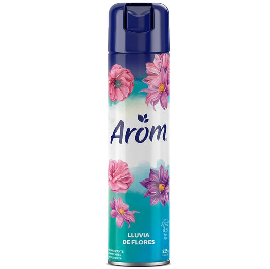 Desodorante Ambiental Lluvia de Flores 225 GR - Arom
