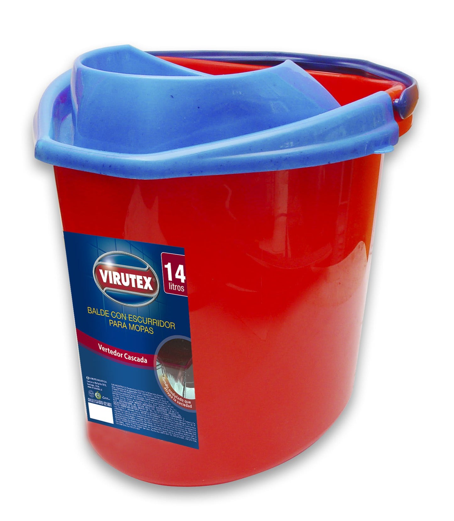Balde con Escurridor 14 LT - Virutex