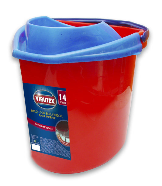 Balde con Escurridor 14 LT - Virutex