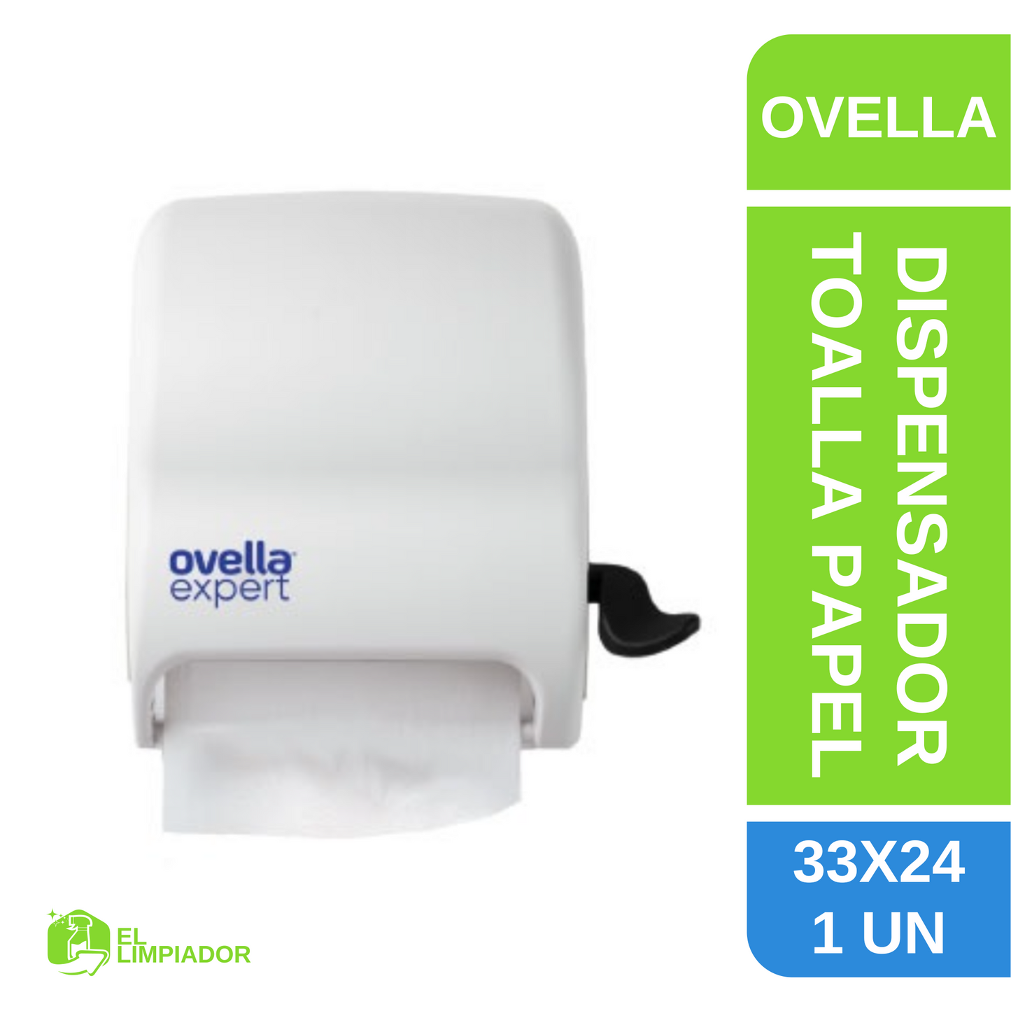 Dispensador Toalla Tipo Palanca Premium - Ovella Expert