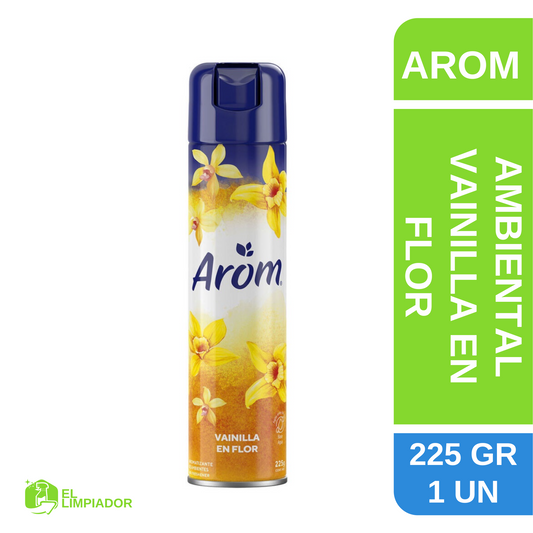 Desodorante Ambiental Vainilla Flor 225 GR - Arom