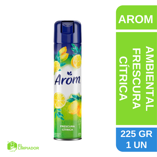 Desodorante Ambiental Frescura Cítrica 225 GR - Arom