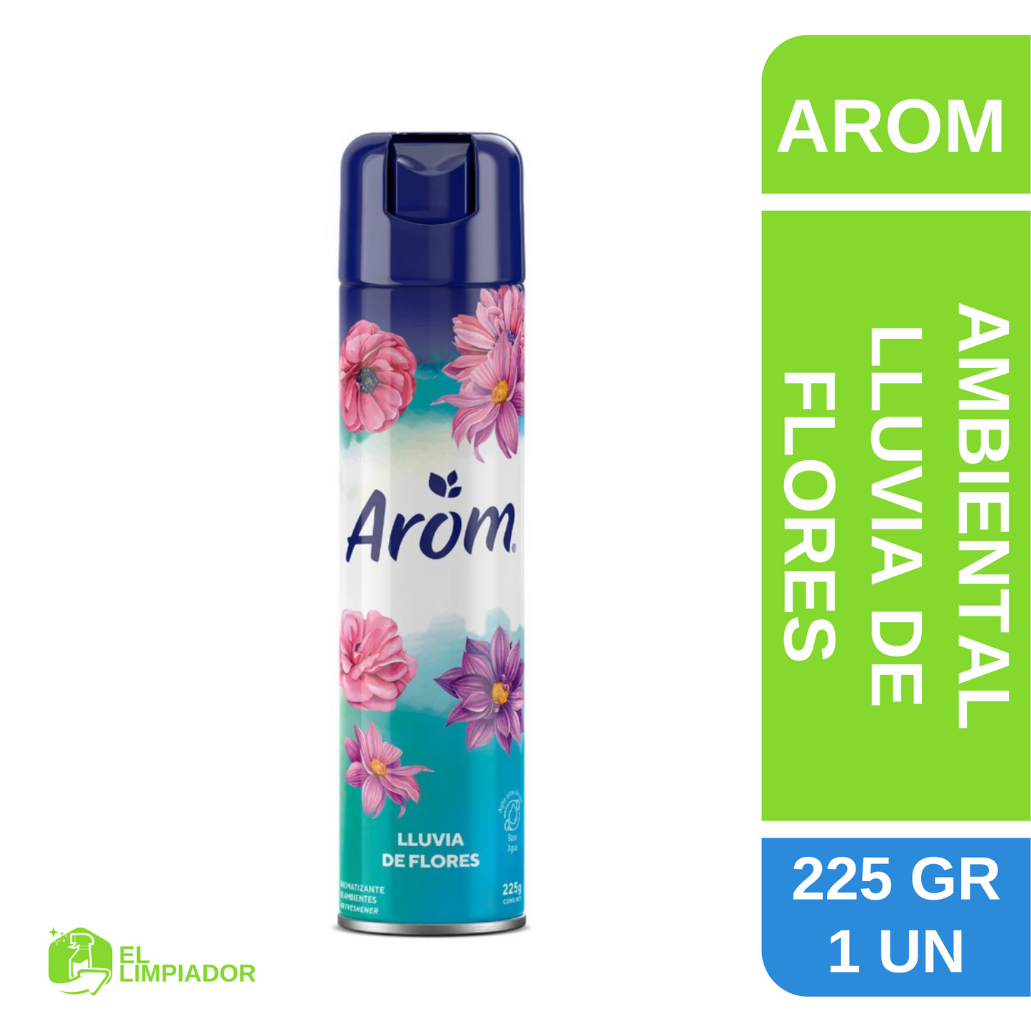 Desodorante Ambiental Lluvia de Flores 225 GR - Arom