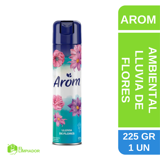 Desodorante Ambiental Lluvia de Flores 225 GR - Arom
