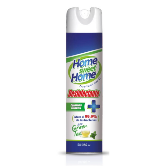 Desinfectante en Aerosol Green Tea 360 ML - Home Sweet Home
