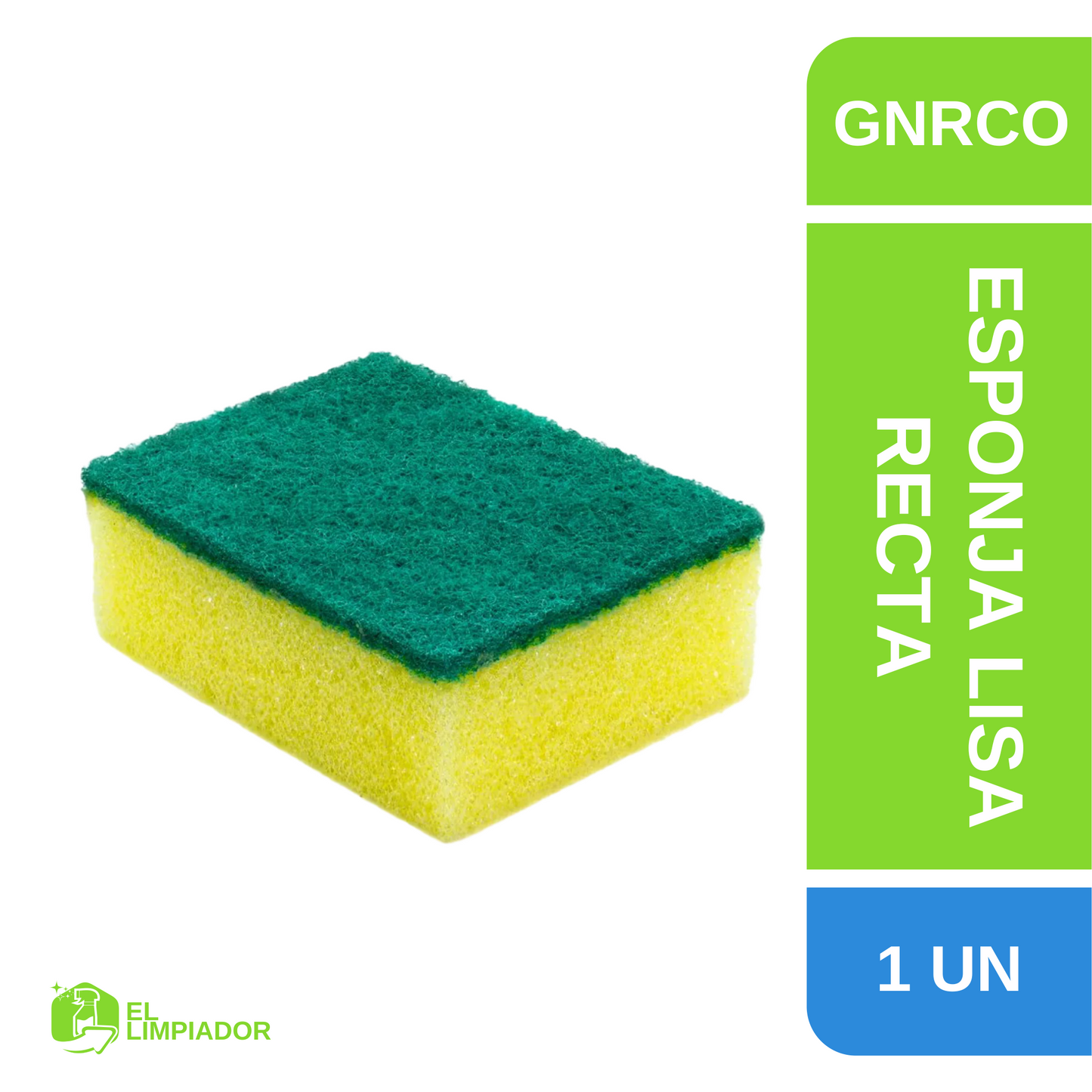 Esponja Lisa Recta Común