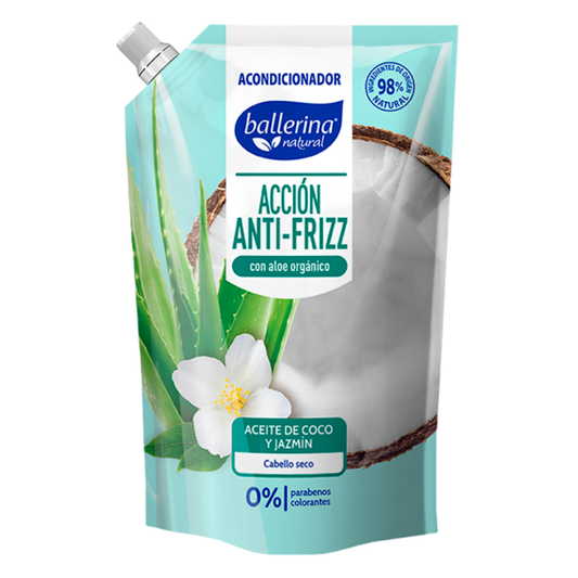 Acondicionador Acción Anti-Frizz Doypack 750 ML - Ballerina