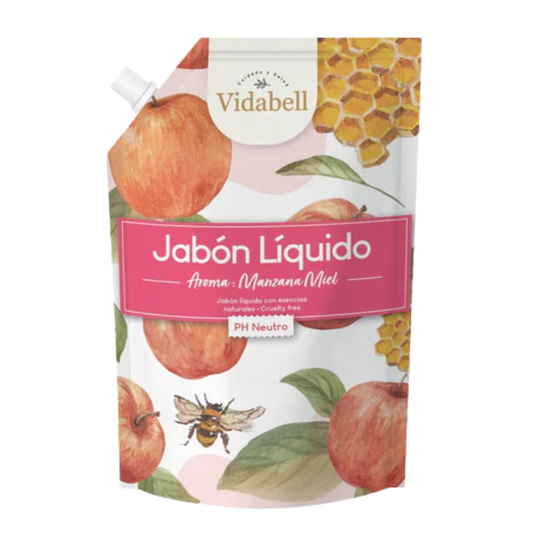 Jabón Líquido Doypack Manzana Miel 750 ML - Vidabell