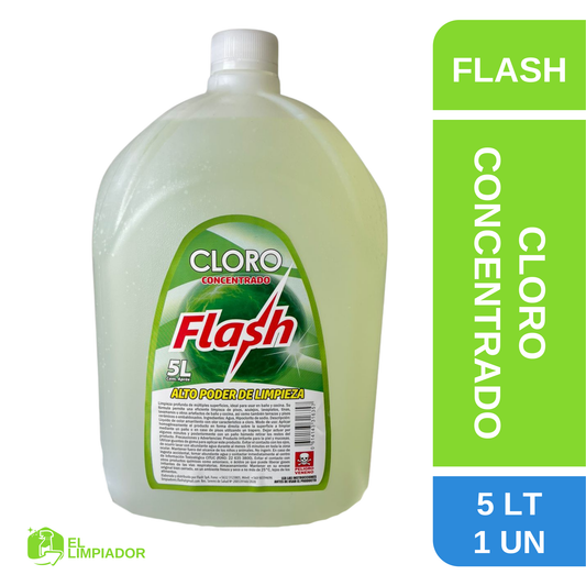 Cloro Concentrado 5 LT - Flash