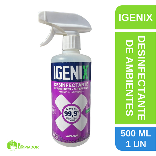 Desinfectante de Ambientes y Superficies 500 ML - Igenix