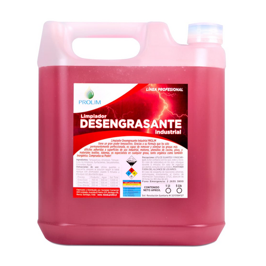Desengrasante Industrial 5 LT - Prolim