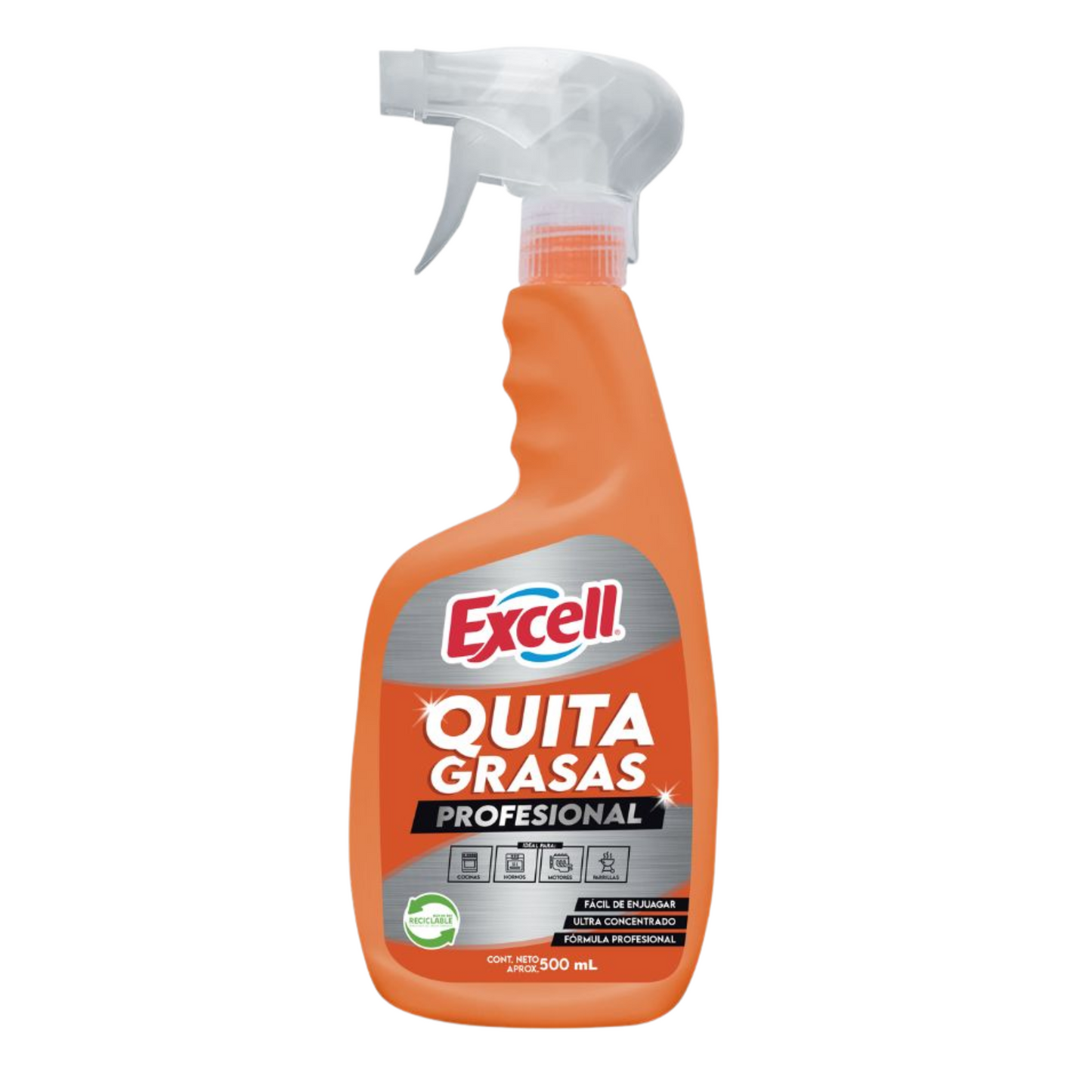 Quitagrasas Pro Gatillo 500 ML - Excell