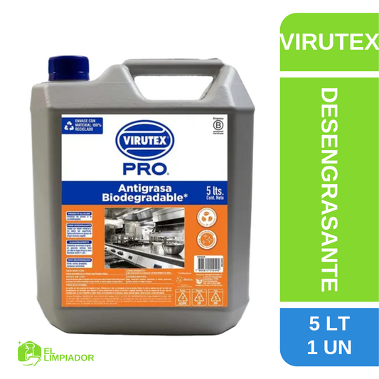Desengrasante Biodegradable 5 LT - Virutex Pro