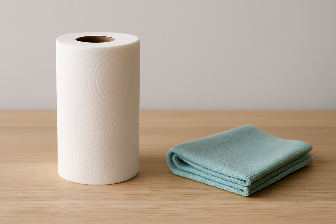 Toalla de Papel o Paño Reutilizable: ¿Cuál te Conviene más?