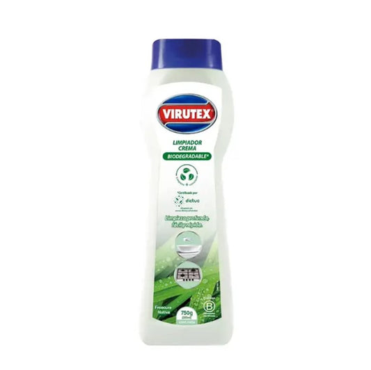 Limpiador en crema biodegradable X 750G Virutex