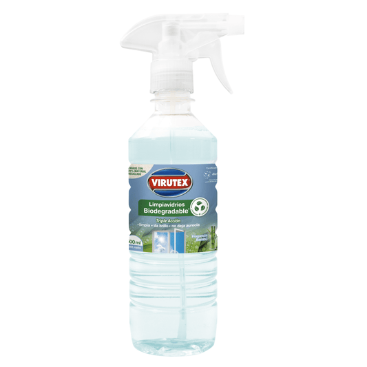 Limpiavidrios Biodegradable Bambu x500ML Virutex