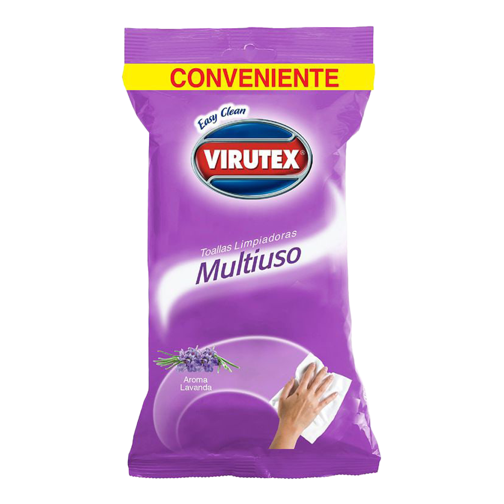 Toallas Multiuso aroma Lavanda 30 Unidades - Virutex