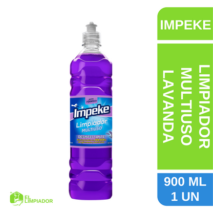 Limpiador Desinfectante Multiuso aroma Lavanda 900 ML - Impeke