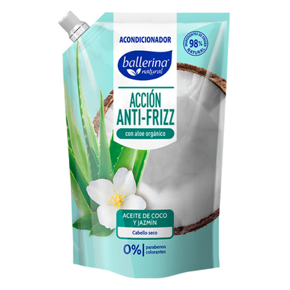 Acondicionador Acción Anti-Frizz Doypack 750 ML - Ballerina