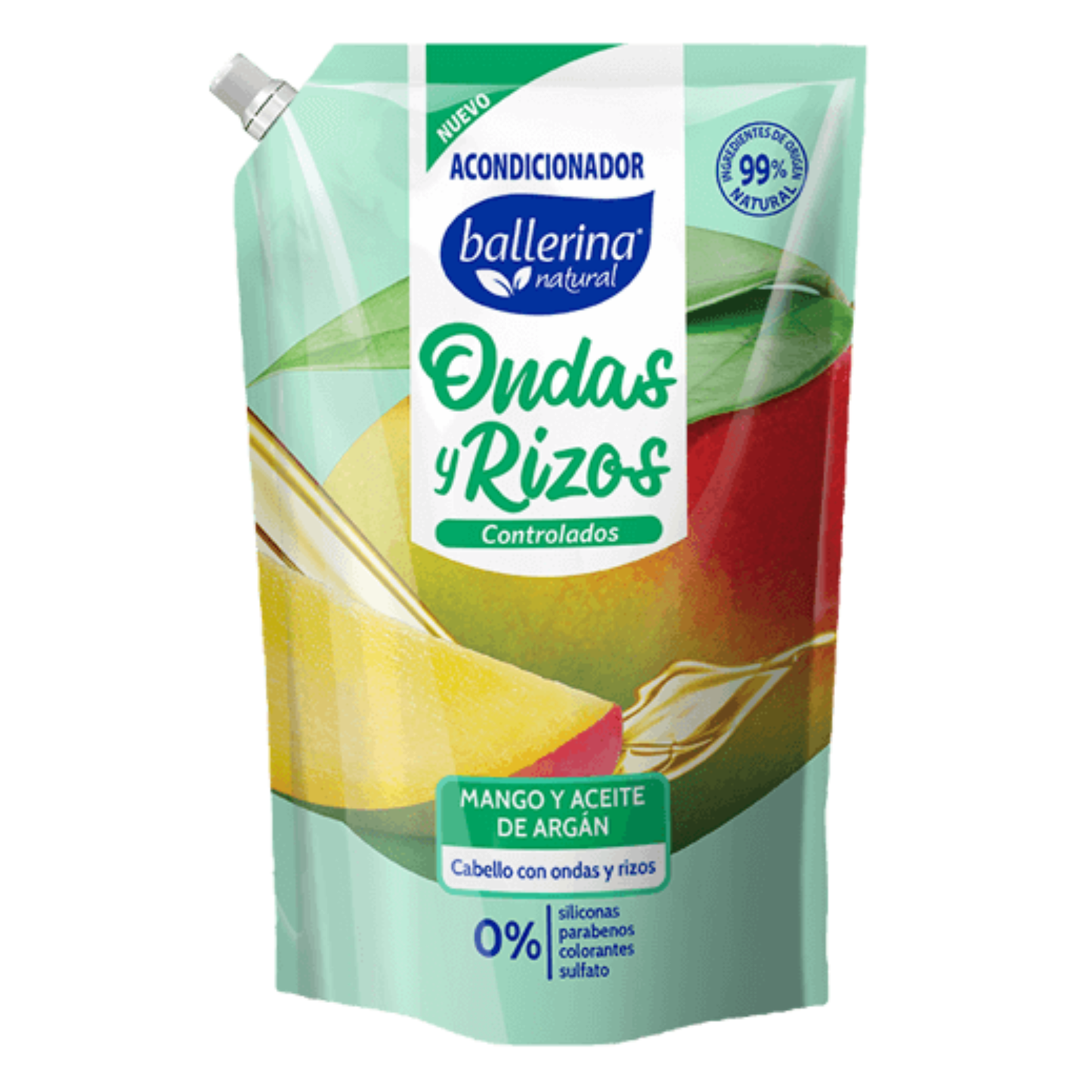 Acondicionador Ondas y Rizos Controlados Doypack 750 ML - Ballerina
