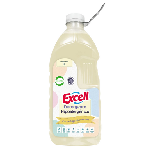 Detergente Hipoalergénico 3 Litros - Excell