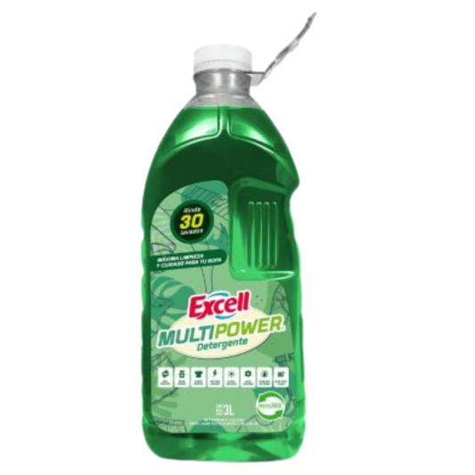 Detergente Multipower 3 Litros - Excell