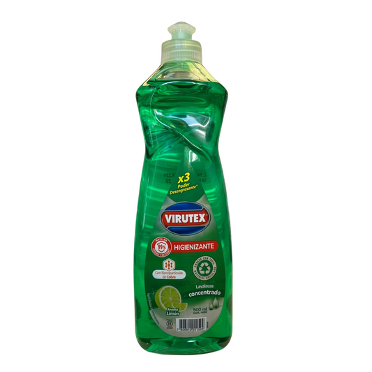 Lavalozas Higienizante Concentrado Limón 500ml Virutex