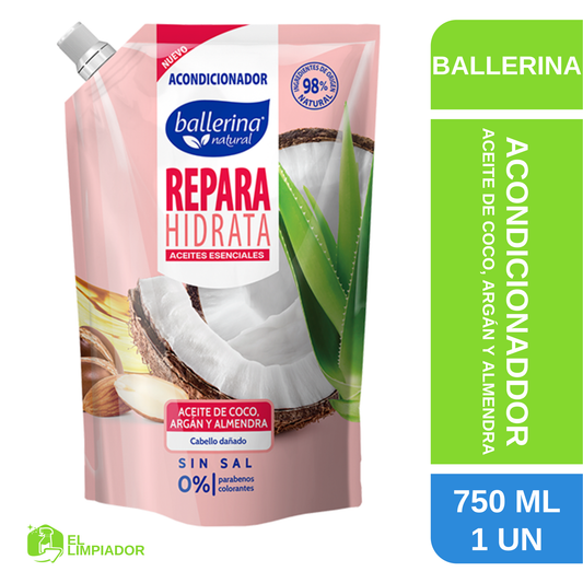 Acondicionador Repara e Hidrata Doypack 750 ML - Ballerina
