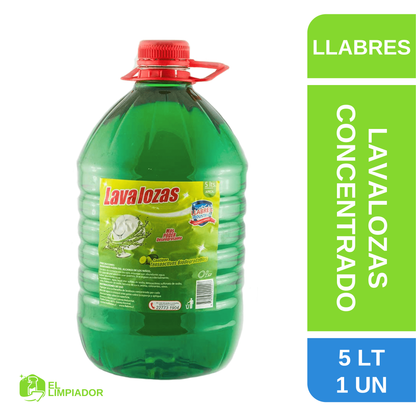 Lavalozas Concentrado aroma Limón 5 LT - Llabrés
