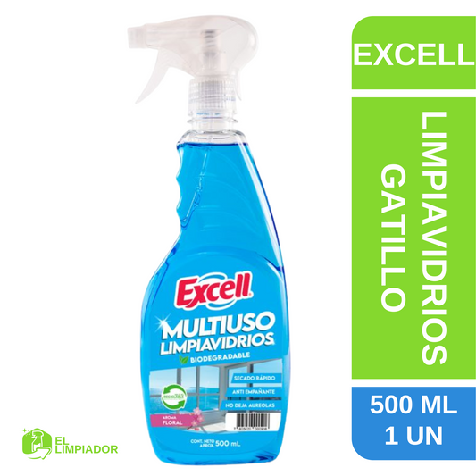 Multiuso Limpiavidrios Gatillo 500 ML - Excell