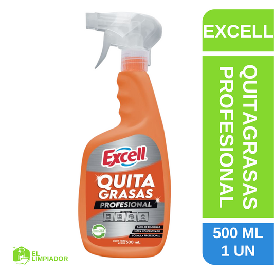 Quitagrasas Pro Gatillo 500 ML - Excell