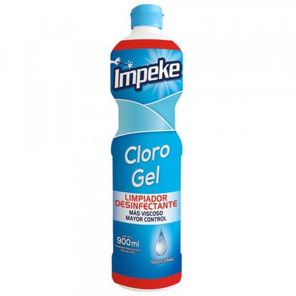 Cloro Gel Tradicional 900 ML - Impeke